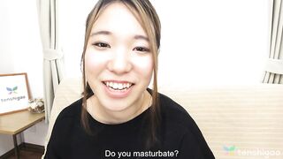 Alice Tukishima comes to visit for her first porn shoot