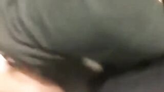 Security getting blowjob