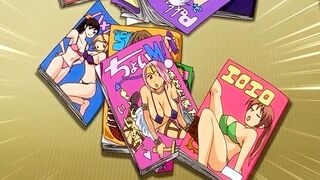 Horny comedy, romance anime video with uncensored big tits scenes