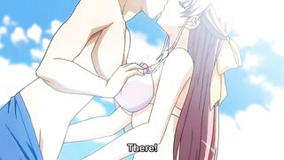 Incredible romance, comedy, adventure anime movie with uncensored big tits scenes