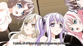 Crazy comedy anime clip with uncensored group, big tits, bdsm scenes