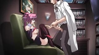 Incredible drama anime clip with uncensored futanari, anal, group scenes