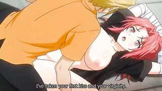 Crazy campus, drama anime video with uncensored big tits, bondage, bukkake scenes