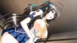 Crazy fantasy, adventure, mystery anime video with uncensored big tits scenes