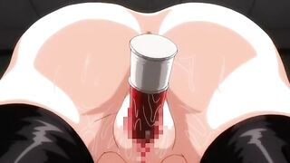 Incredible drama anime movie with uncensored bondage, group, anal scenes