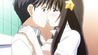 Crazy comedy anime movie with uncensored anal, big tits, group scenes