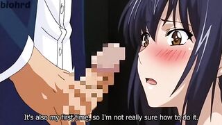 Incredible romance, campus anime movie with uncensored big tits, creampie scenes