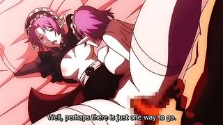 Incredible fantasy anime clip with uncensored big tits, group, lesbian scenes