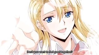 Horny big tits anime clip with uncensored group, anal, bukkake scenes