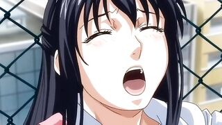 Incredible adventure, romance anime movie with uncensored big tits, creampie scenes