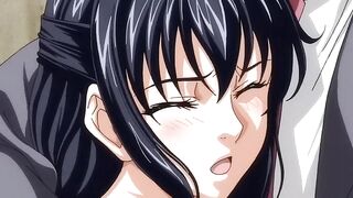 Incredible adventure, romance anime movie with uncensored big tits, creampie scenes