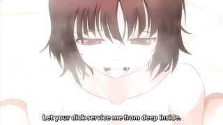 Horny romance anime video with uncensored anal, big tits, bukkake scenes