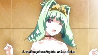 Horny fantasy anime video with uncensored big tits scenes