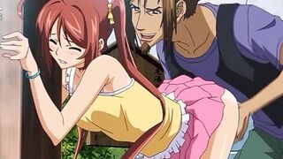 Crazy romance anime clip with uncensored scenes