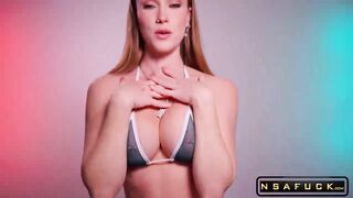 SCARLET CHASE oh Lola Sexy Wet Micro Bikini try on Haul