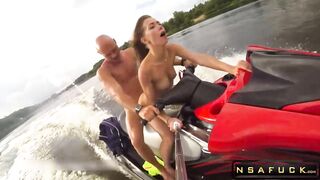 Public Anal Ride on the Jet Ski in the City Centre