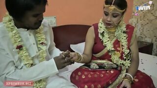 Hot Indian First Night Sex After Wedding